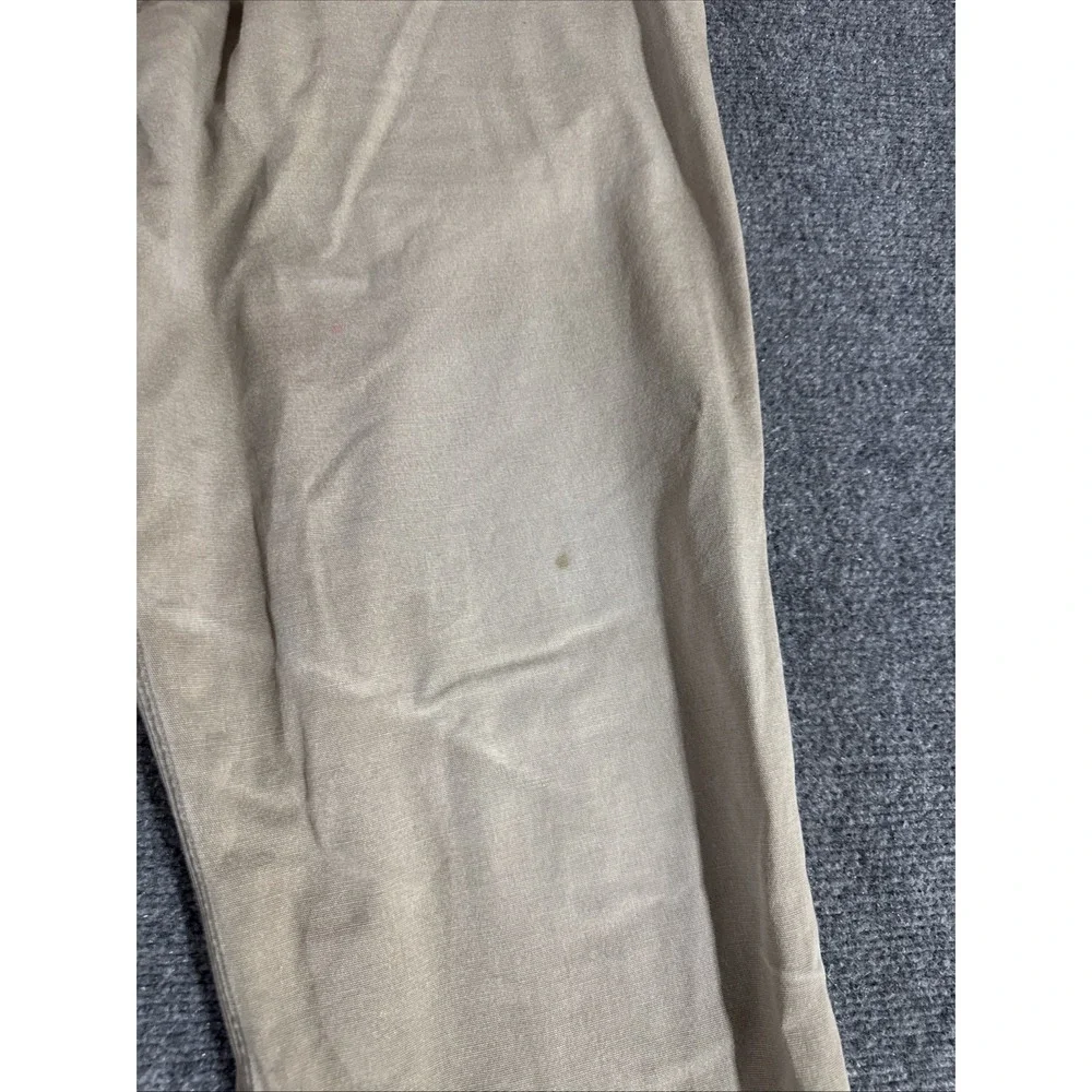 Duluth Trading Pants Mens 40x32 Beige Flex Fire Hose Workwear Stretch